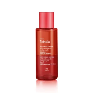 Oleo bifasico morango e baunilha dourada 120ml