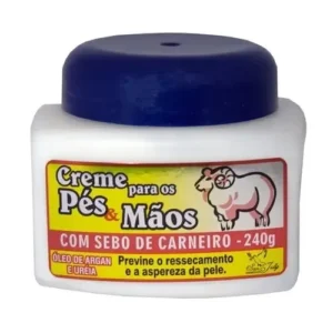 Hidratante para os pés cebo de carneiro