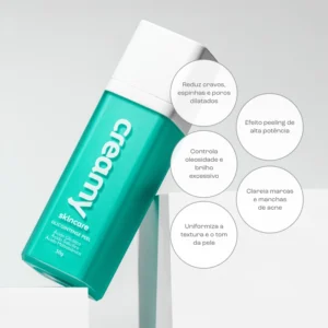 Creme Facial Creamy Skincare 10% AHA Ácido Glicólico + Niacinamida 30g