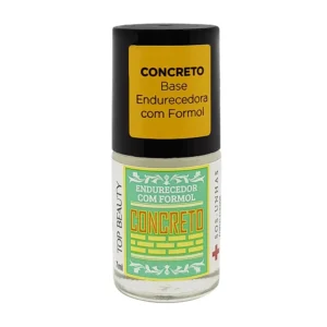 Base Concreto Endurecedor Formol Top Beauty SOS Unhas
