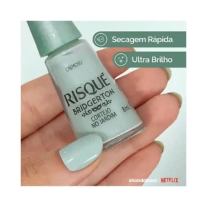 ESMALTE CREMOSO BRIDGERTON CORTEJO NO JARDIM RISQUÉ