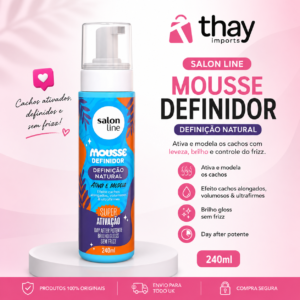 Mousse definição natural 240ml