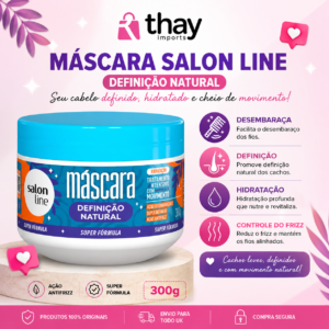 Máscara definição natural 300g