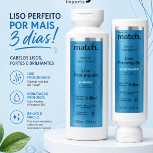 Kit shampoo condicionador liso