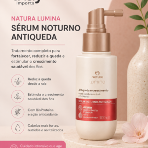 Serum anti queda 100ml natural lumina