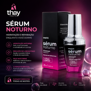 Serum noturno we pink 25ml