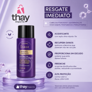 Eudora Siage Resgate Imediato Água Lamelar Acidificante 150ml