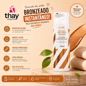 Bronzeado instantâneo Skelt 120ml