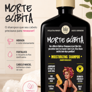 Shampoo morte súbita 250ml Lola