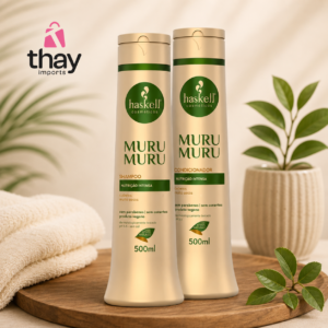 Kit shampoo e condicionador 500 ml  muru muru Haskell