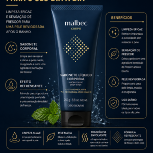 Sabonete líquido Malbec 250 ml