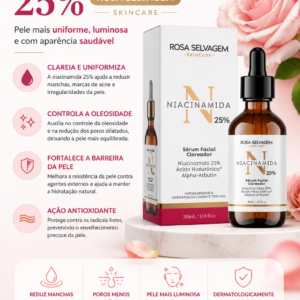 Niacinamida Rosa Selvagem