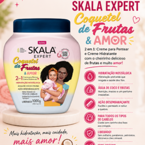 Creme 1kg coquetel de frutas 2em 1 skala