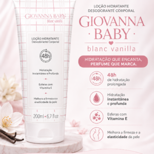 Hidratante Giovanna baby vanilla Blanc 200ml