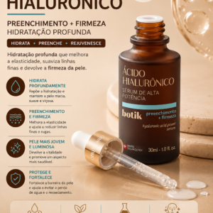 Serum acido hialurônico 30ml