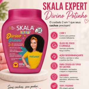 Creme skala 1 kg divino potinho 2 em 1