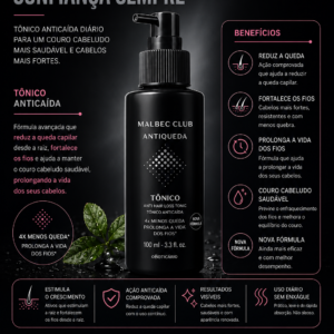 Tônico anti queda Malbec 100 ml