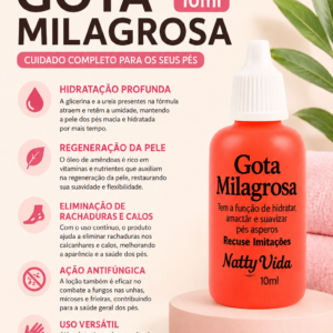 Gota milagrosa para os pés