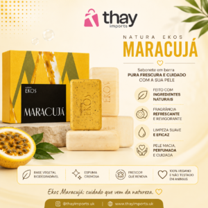 Caixa de sabonete maracujá ekos