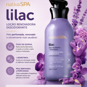 Hidratante nativa spa lilac 400ml
