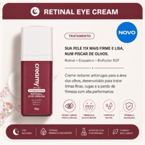 Creme para área dos olhos creamy 15g