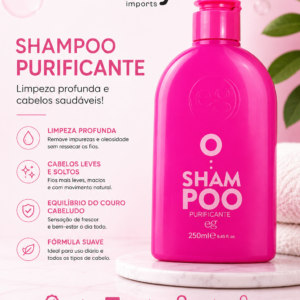 Shampoo Purificante Gold Spell - Pré Fioterapia 250ml