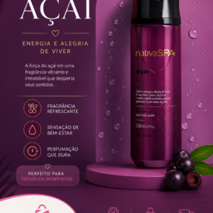 Body Splash nativa Spa Açaí 200 ml
