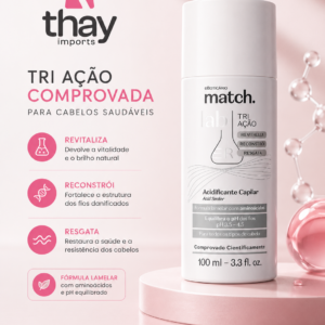 Acidificante match lab 100ml  O Boticario