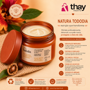 Óleo em creme nutritivo restauradora jambo rosa e flor de caju 200 ml