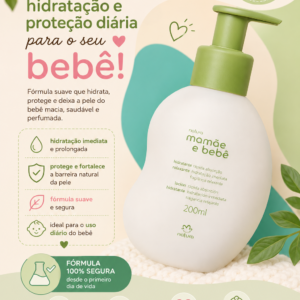 Hidratante mamãe bebê 200 ml