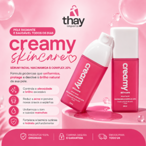 Serum facial niacinamida B Complex 20% creamy