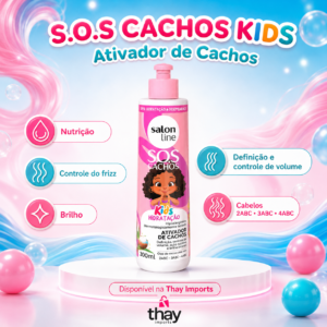 Ativador de cachos sos cachos 300ml