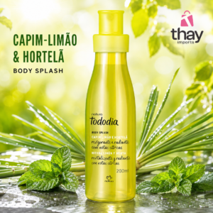 Body Splash Capim-Limão e Hortelã 200ml