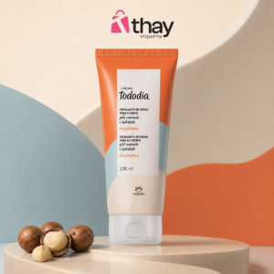 NATURA TODODIA MACADAMIA ESFOLIANTE EM CREME CORPORAL 200ml