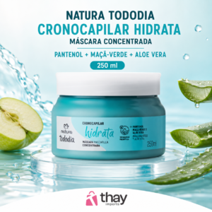 Máscara Natura Tododia Cronocapilar Hidrata 250 g