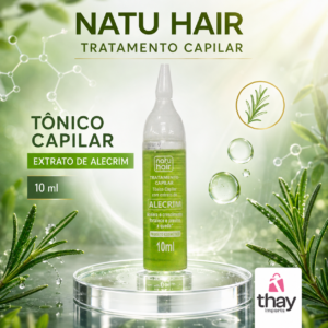 Tônico Capilar Natu Hair com Extrato de Alecrim