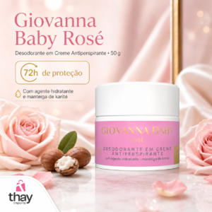 Desodorante em creme Giovanna baby rose