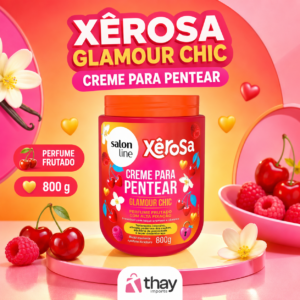 Creme para Pentear Xêrosa Glamour Chic 800g