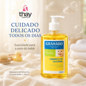 Sabonete de Glicerina Granado Bebê 500ml