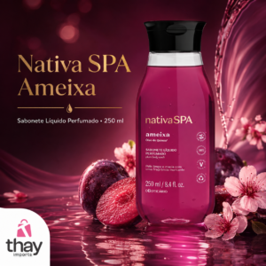 Sabonete líquido ameixa 250 ml nativa spa