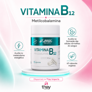 B12 body action 60 cápsulas