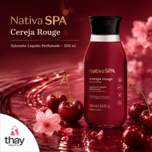 Sabonete líquido cereja rouge 250ml