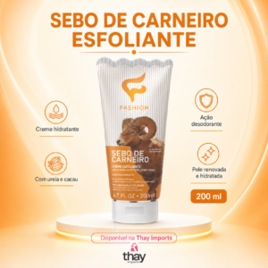 Esfoliante sebo de carneiro 200ml