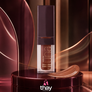 Gloss Labial Natura Una cor nude-marrom