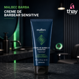 Creme de Barbear Malbec Club Sensitive, 100g