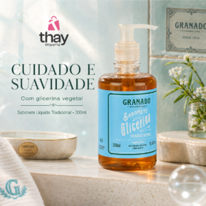 Sabonete Líquido Granado Glicerina Tradicional 300ml