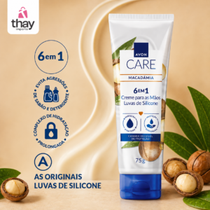 Luva de silicone macadâmia 75 g