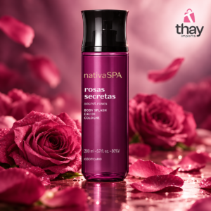 Body splash rosas secretas 200ml