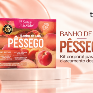 Kit corporal para clareamento dos pelos