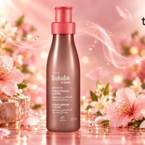 Body Splash Flor de Pêssego e Jasmim 200 ml